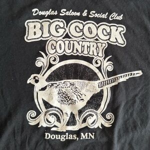 Big C*ck Country Bar T-shirt XL